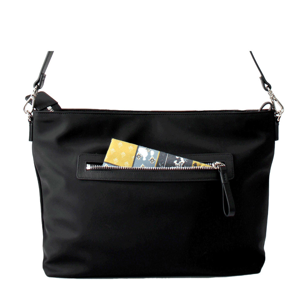 PALIO Feliy 強撥水ナイロン+本革トートバッグ&ショルダーバッグ 2way pan-004