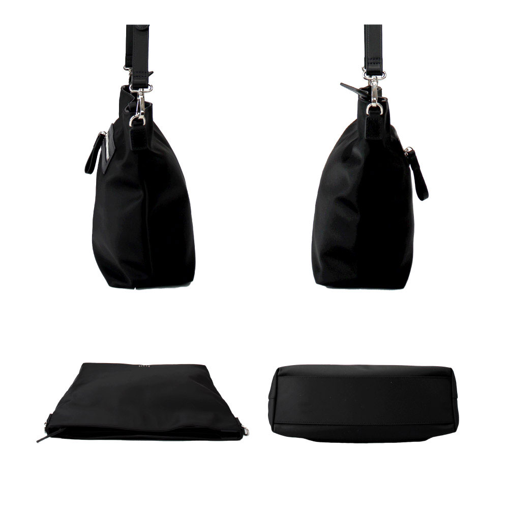 PALIO Feliy 強撥水ナイロン+本革トートバッグ&ショルダーバッグ 2way pan-004