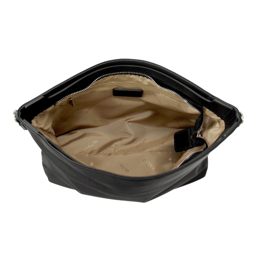 PALIO Feliy 強撥水ナイロン+本革トートバッグ&ショルダーバッグ 2way pan-004