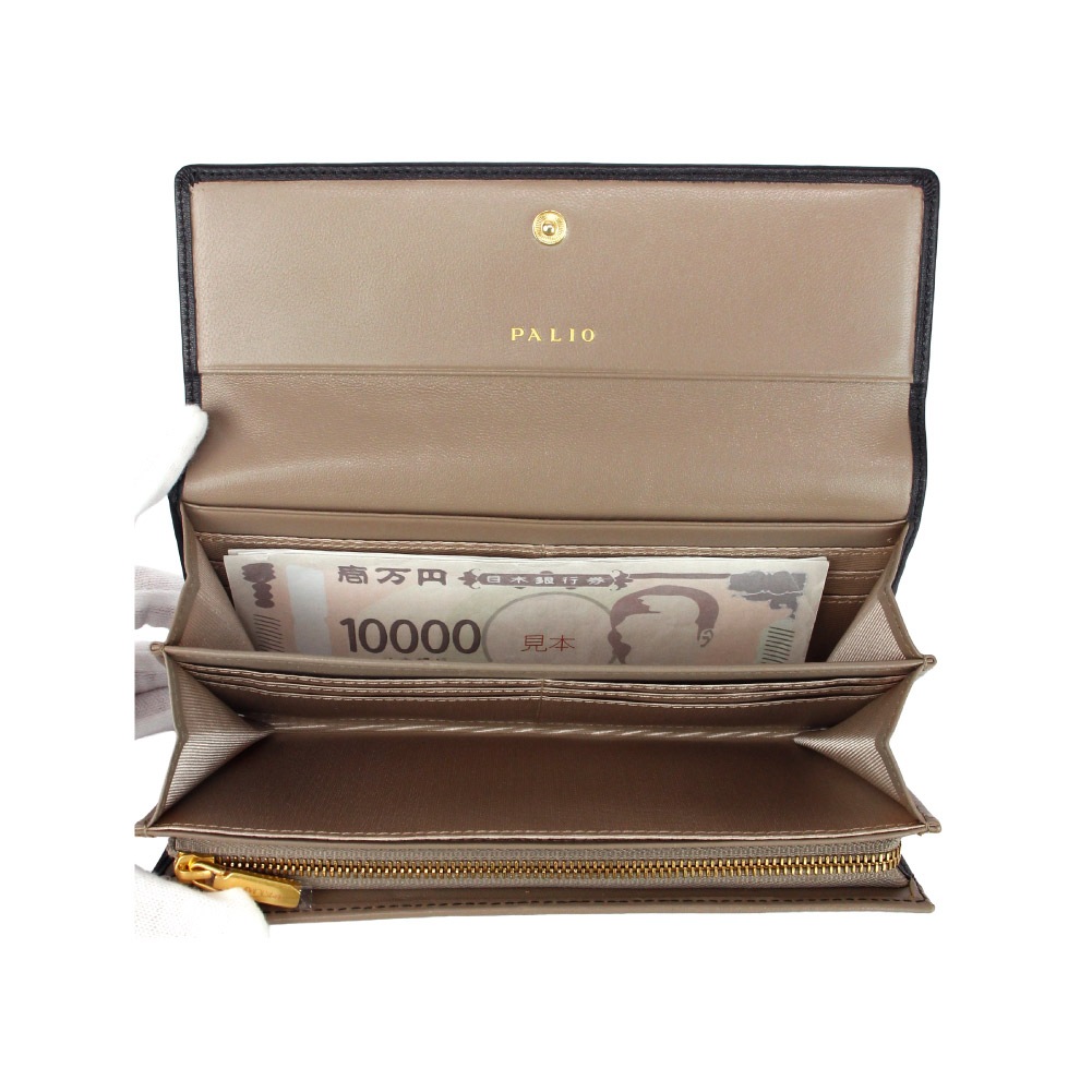 PALIO 長財布 レディース 本革 かぶせ長財布 paw-013 LWGゴールド認定
