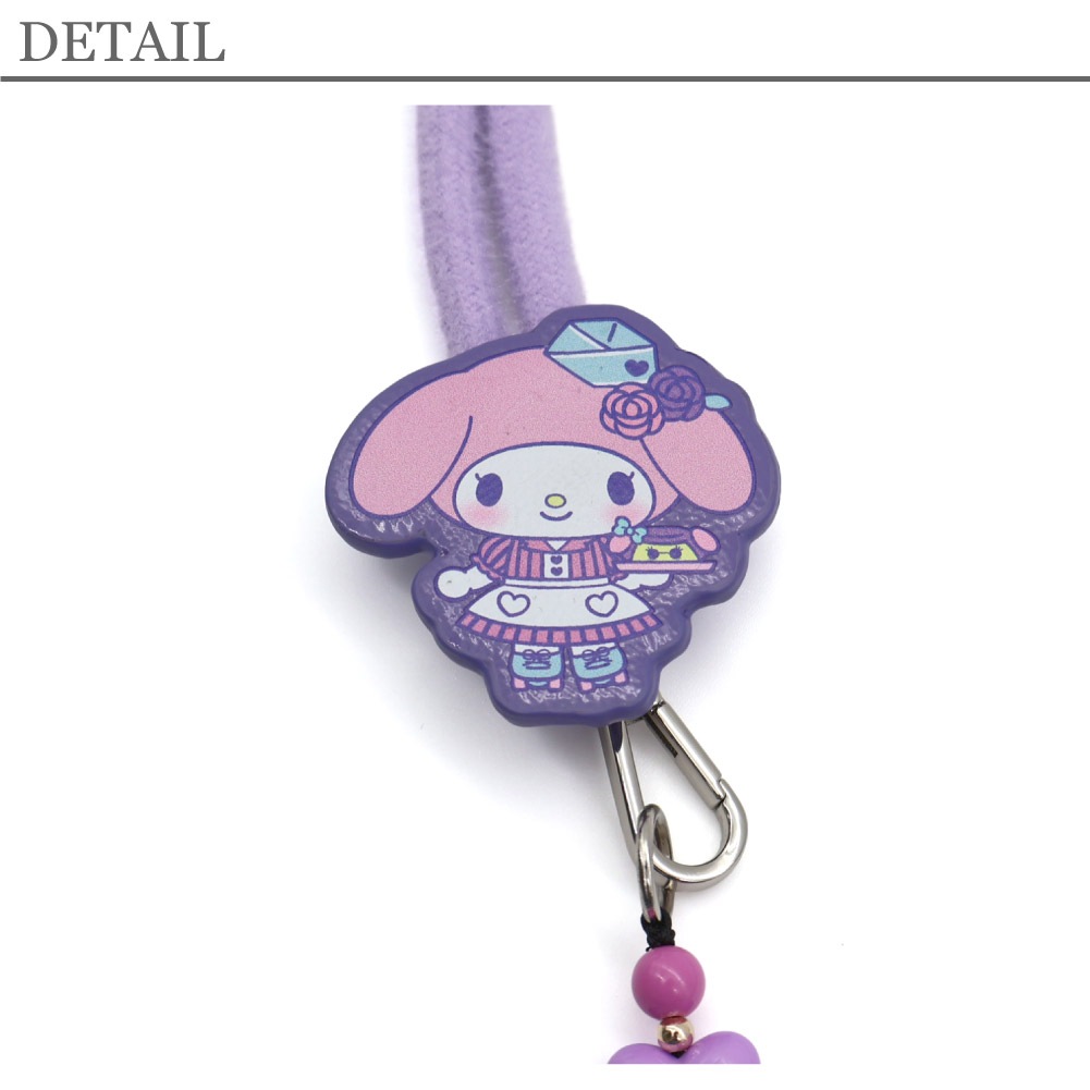 ANNA SUI アナスイ スマホストラップ レディース マイメロ クロミ コラボ マイメロトラップ クロミストラップ 2025年 新作 限定コラボ ブランド 紫 パープル 318143