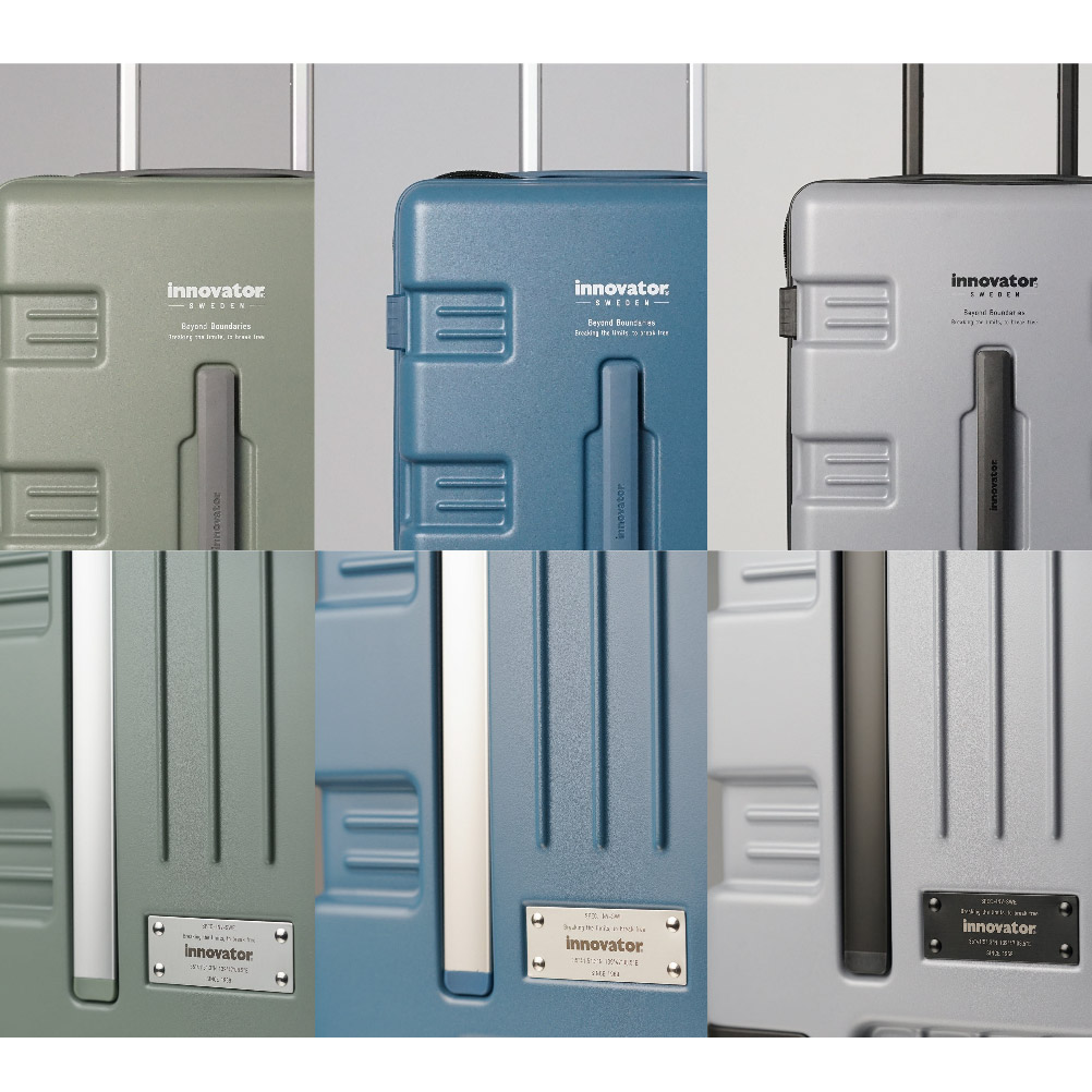 イノベーター スーツケース innovator IW66 75L Middle ジッパー キャリーバッグ キャリーケース 4日 6日 大容量 TSAロック 4つのハンドル ラウンドファスナー仕切り 4点付属品付き 双輪キャスター 360度回転 【8月20日から順次発送】