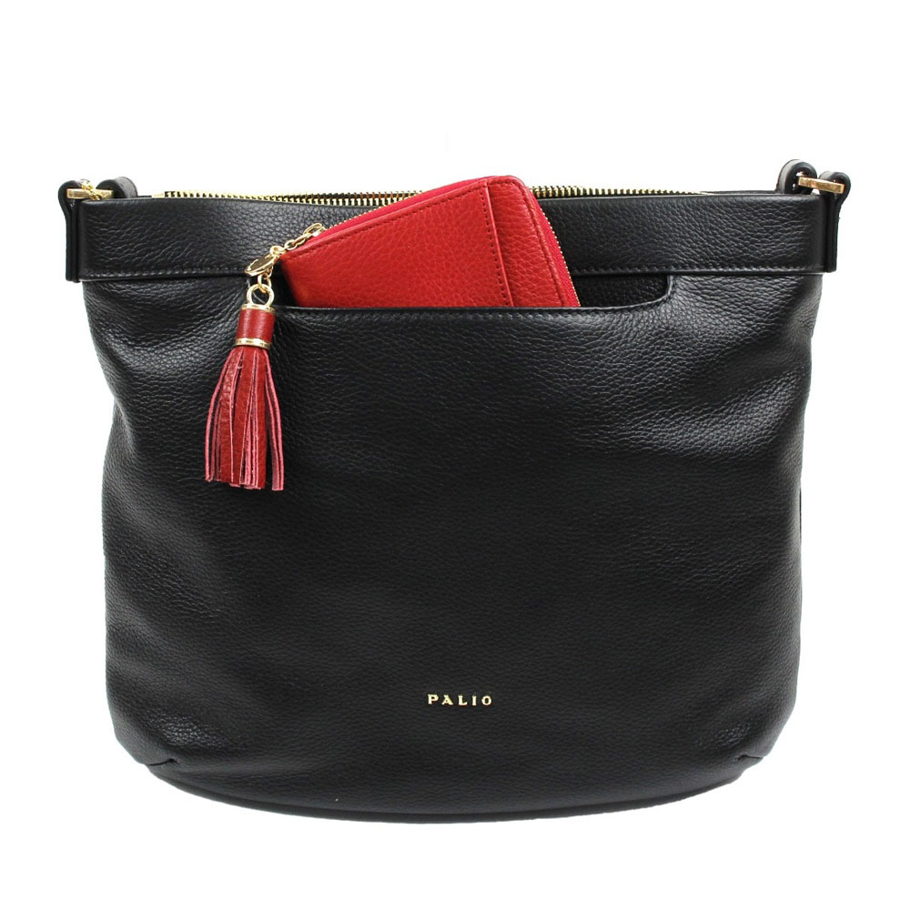 PALIO Piace 本革仕様のショルダーバッグ  PA-186