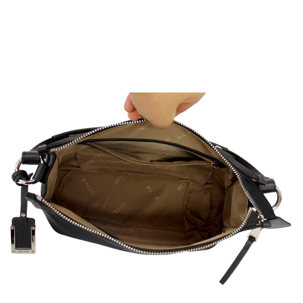 PALIO carteiia leggero 2wayバッグ ハンドバッグ ショルダーバッグ 強撥水ナイロン+本革 パリオ PAN-002