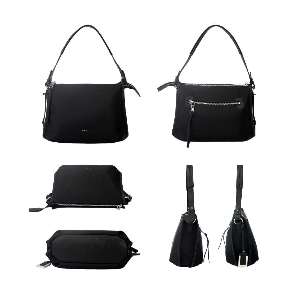 PALIO carteiia leggero 2wayバッグ ハンドバッグ ショルダーバッグ 強撥水ナイロン+本革 パリオ PAN-002