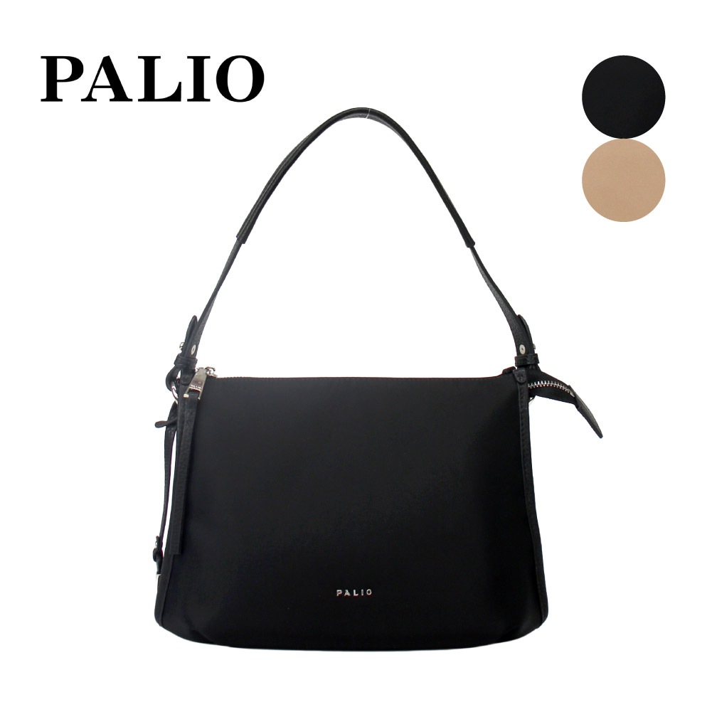 PALIO carteiia leggero 2wayバッグ ハンドバッグ ショルダーバッグ 強撥水ナイロン+本革 パリオ PAN-002