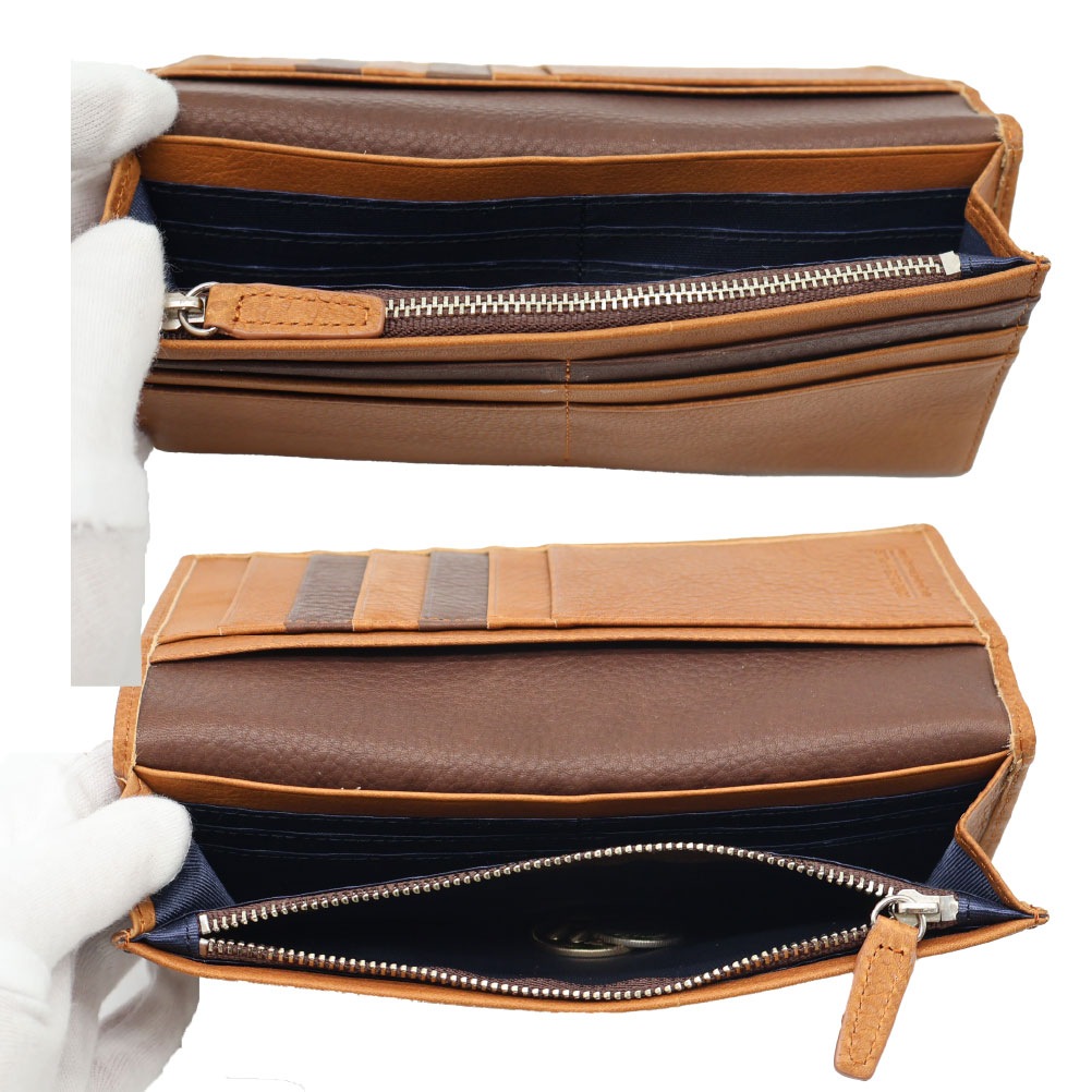 COMPLETE PLUS 財布 長財布 メンズ ブランド 神戸レザー 長財布 牛革 本革 革 使いやすい 上品 型押し