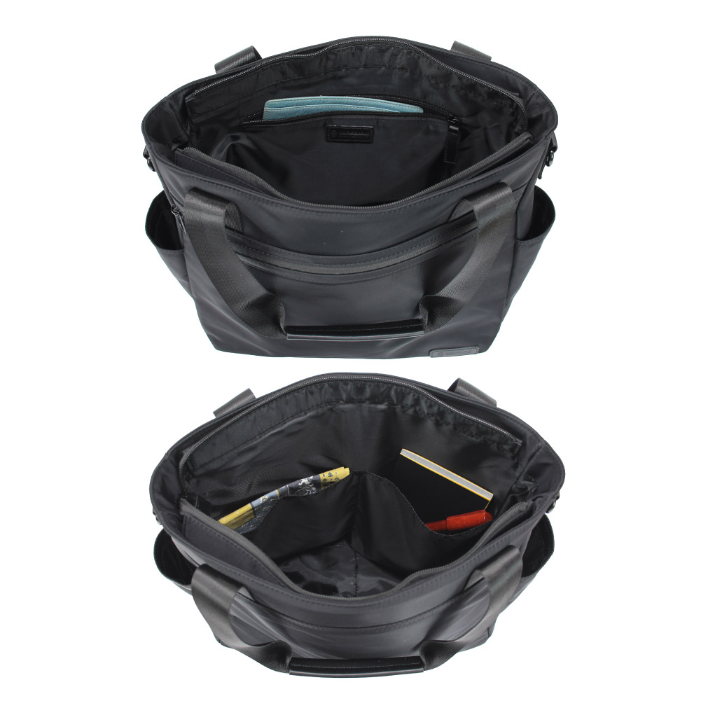 COMPLETE PLUS コンプリートプラス トートバッグ メンズ 撥水ナイロン ブラック 黒 ビジネス 通勤 旅行 出張 A4 ショルダー ブランド リアン 951-cp-26js105
