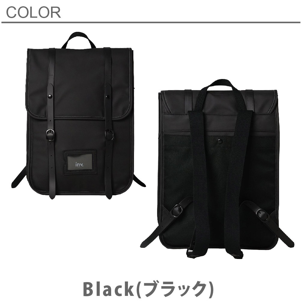 innovator イノベーター リュックサック A4 15L 軽量 ビジネスバッグ 通勤 メンズ レディース 2way PC 13インチ 収納 ブラック inp7003 【8月20日から順次発送】