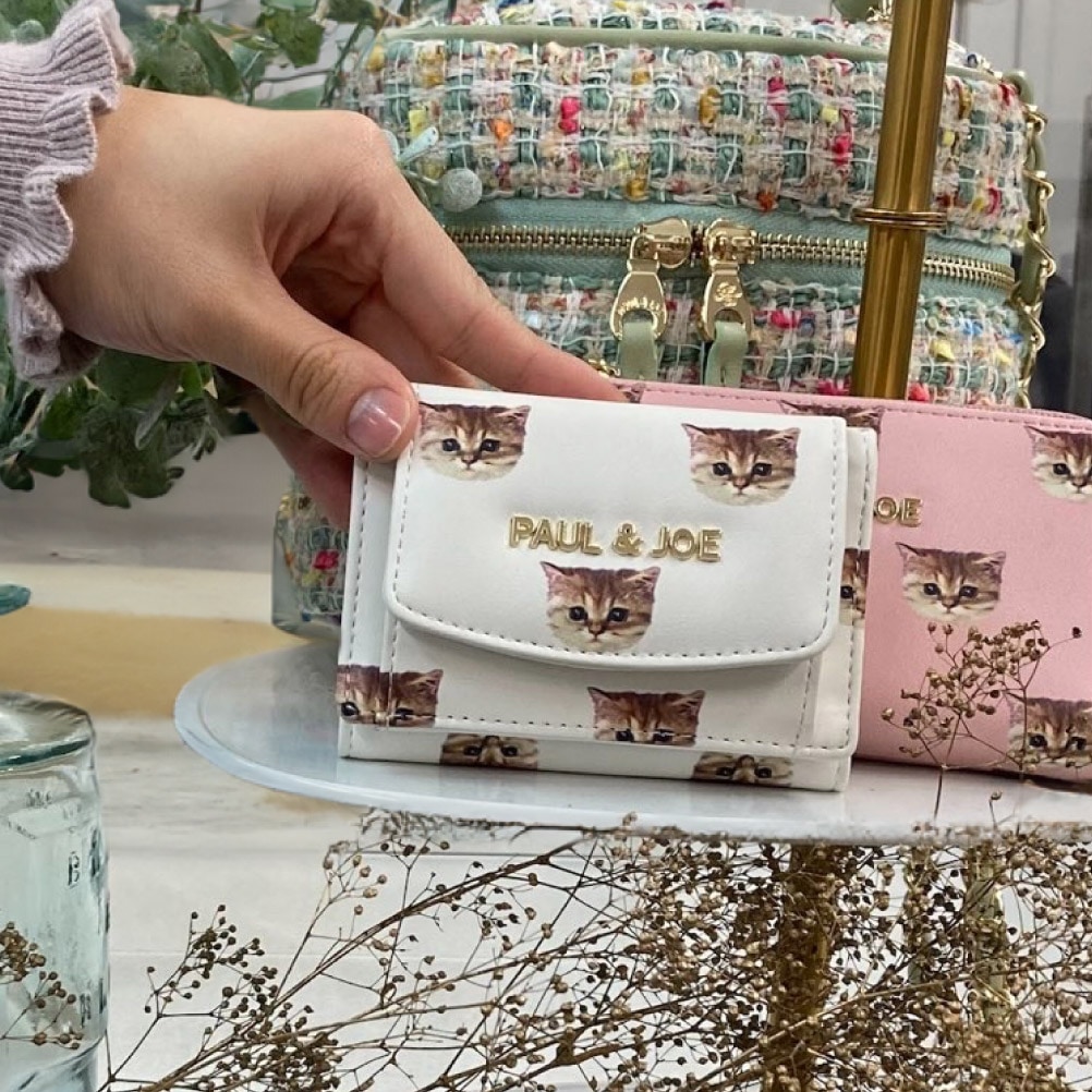 ポールアンドジョー　ポルジョ　財布　ウォレットケース　ヌネット ポールアンドジョー ポール&ジョー PAUL&JOE ヌネット ミニ財布