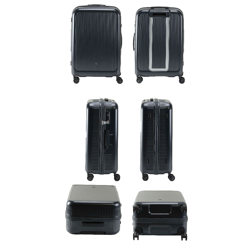 FREQUENTER フリクエンター Aura アウラ キャリーケース Mサイズ スーツケース キャリーバッグ 4泊 5泊 TSA レディース ビジネス 旅行 4輪 58L 59cm 1-512