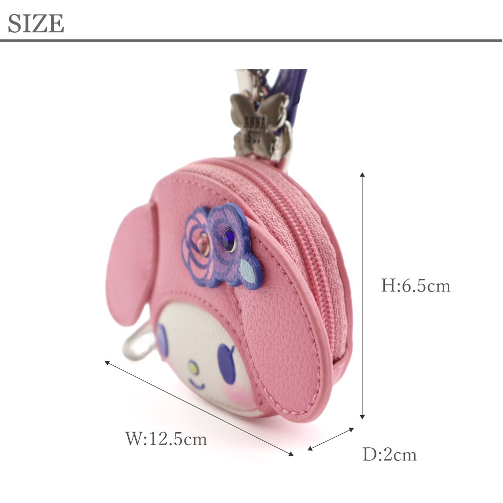 ANNA SUI アナスイ マイメロチャーム マイメロコラボ クロミコラボ レディース バッグチャーム チャーム サンリオコラボ マイメロ マイメロディ ブランド 可愛い 限定コラボ 2025年 新作 318146 