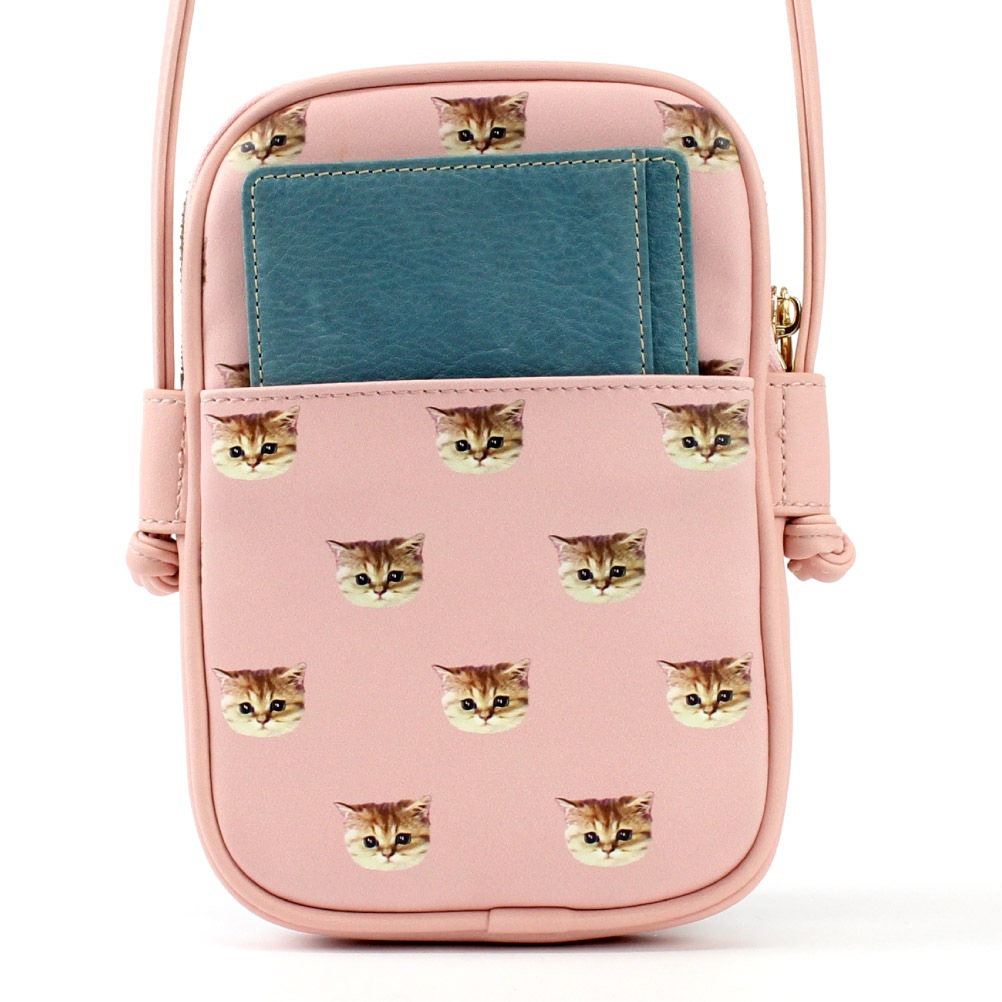 ポールアンドジョー PAUL&JOE ヌネット スマホショルダー スマホバッグ スマホポシェット ショルダーバッグ レディース ブランド 猫柄 pja-b877