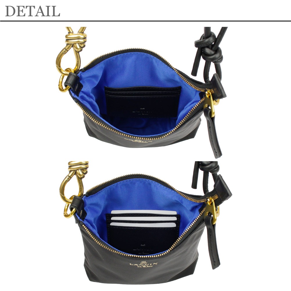 LANVIN ランバン レザー ショルダーバッグ スマホショルダー クロスボディ ランバンオンブルー LANVIN en Bleu スマホショルダー ショルダー