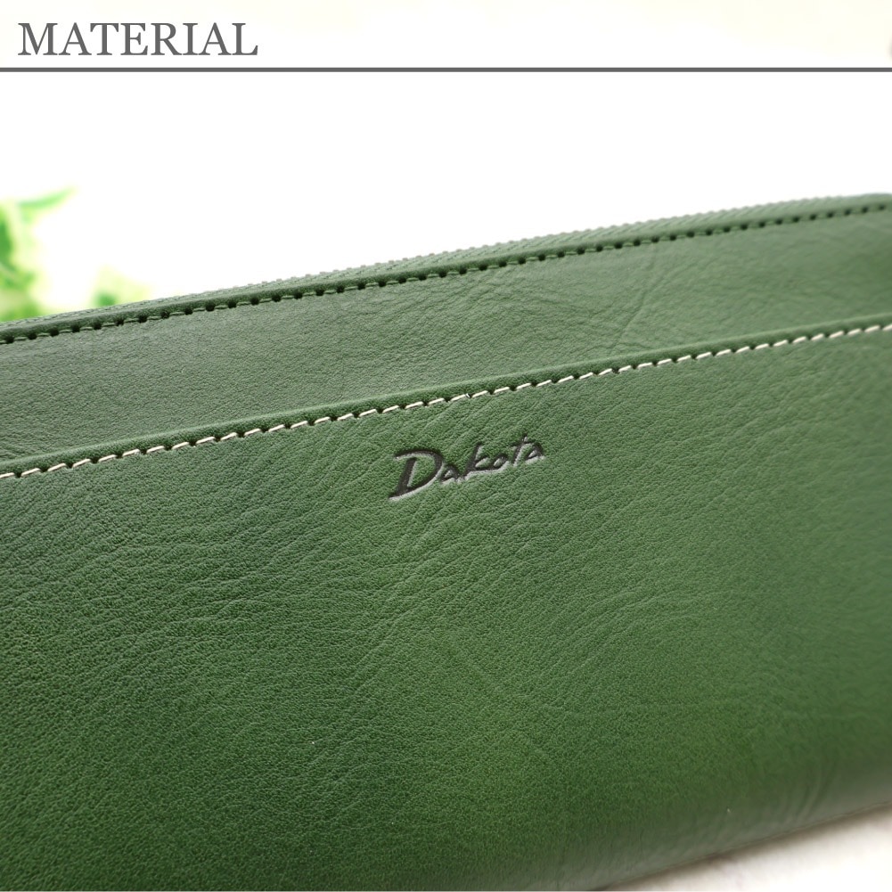 Dakota ダコタ 財布 レディース l字ファスナー 牛革 本革 スリム ラルゴ 0035881 0035881 