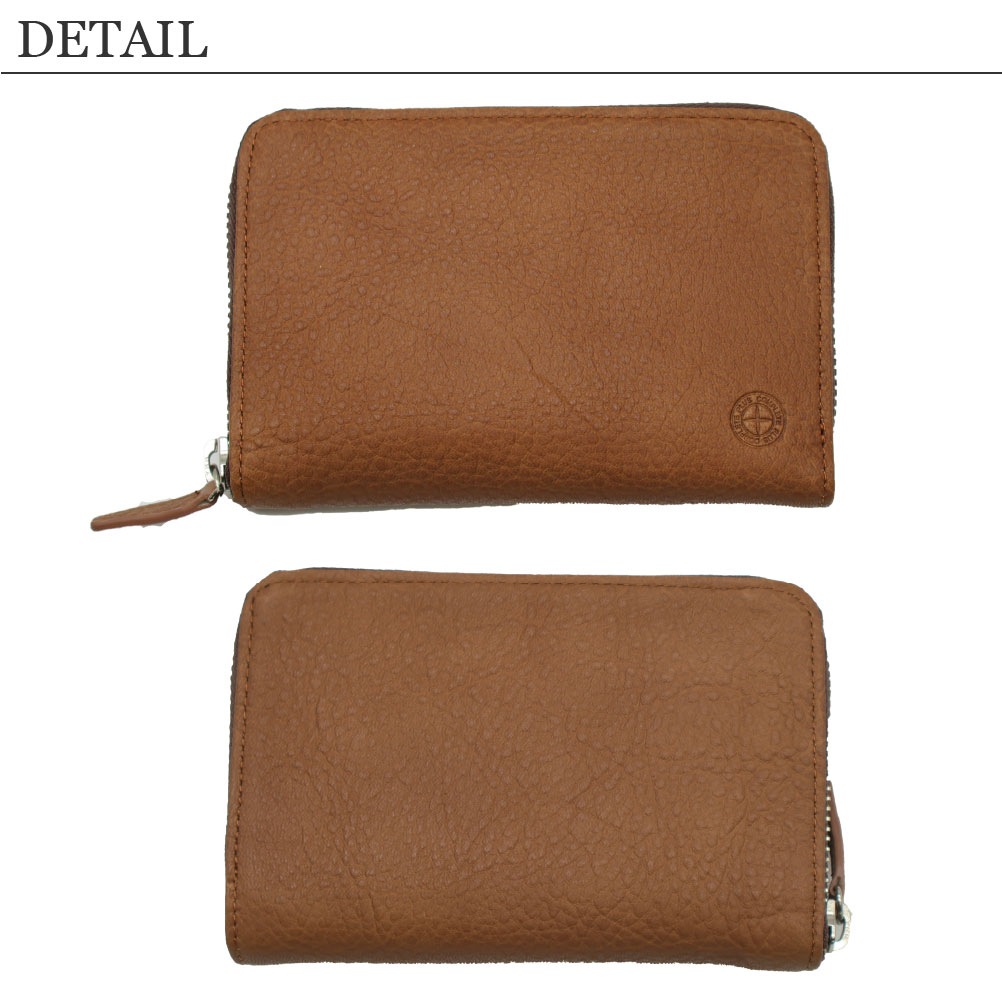 COMPLETE PLUS ラウンドファスナー二つ折り財布 神戸牛レザー 927-CP-4E103