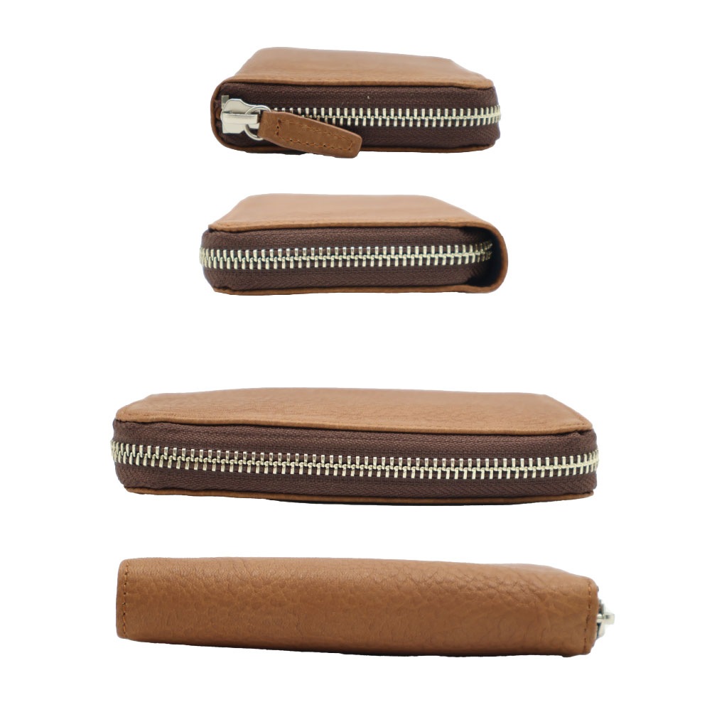 COMPLETE PLUS ラウンドファスナー二つ折り財布 神戸牛レザー 927-CP-4E103