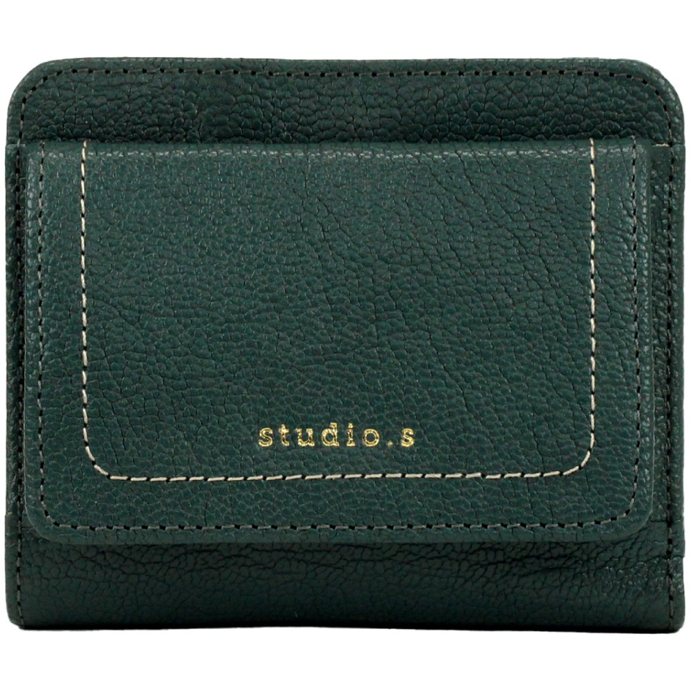 studio.s スタディオ エス 2つ折り財布 レディース ブランド 本革 BOX ボックス型 牛革 レザー 大容量 Kolme コルメ 953-ss-24f03