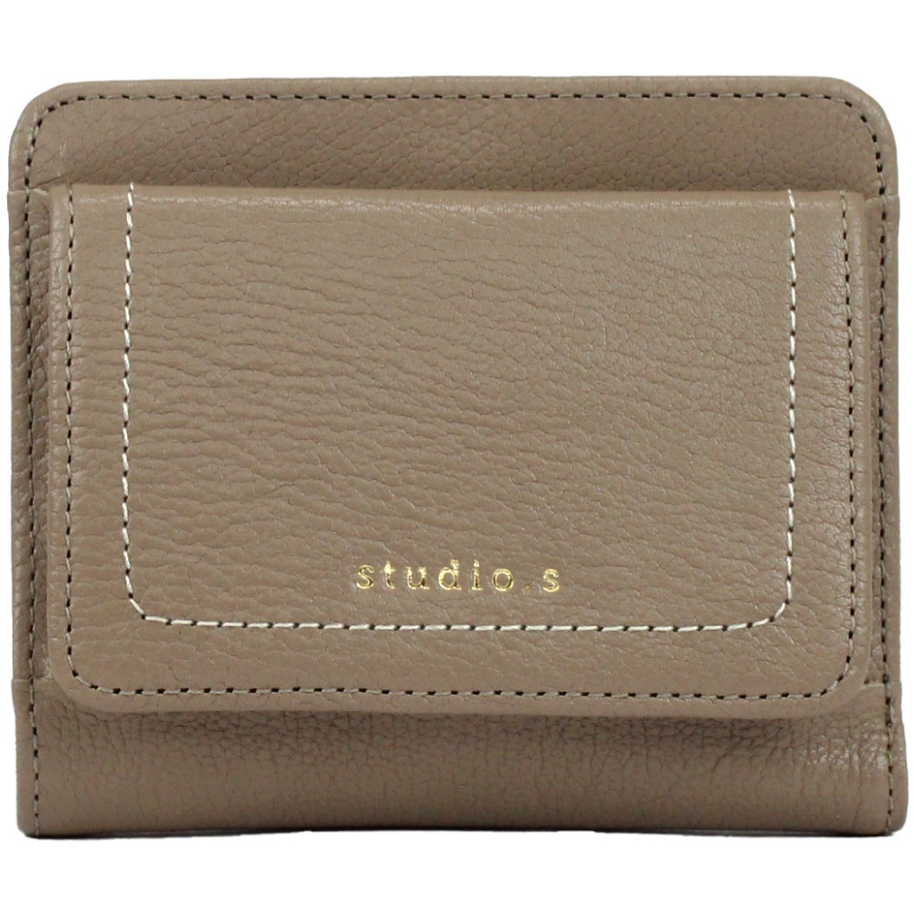 studio.s スタディオ エス 2つ折り財布 レディース ブランド 本革 BOX ボックス型 牛革 レザー 大容量 Kolme コルメ 953-ss-24f03