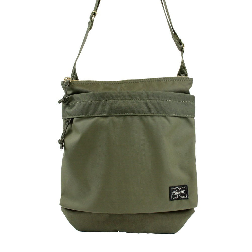 ポーター フォース ショルダーバッグ 855-05901 PORTER FORCE バッグ メンズ ブランド ラウンド ミニショルダー b5 斜めがけ 日本製 使いやすい 撥水