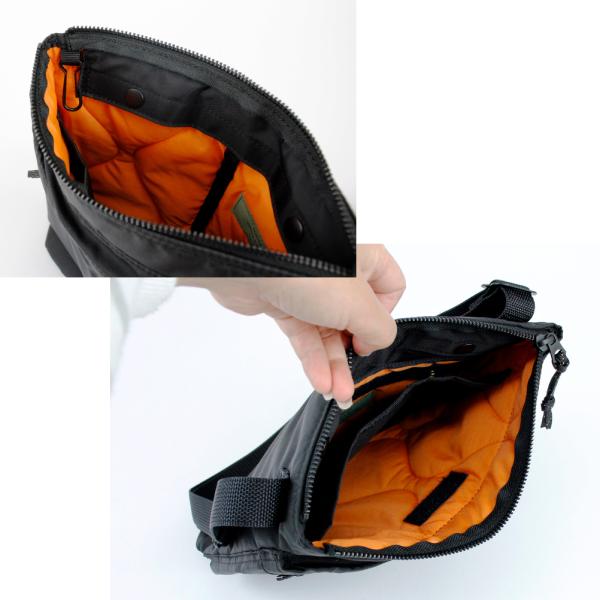 ポーター フォース ショルダーバッグ 855-05901 PORTER FORCE バッグ メンズ ブランド ラウンド ミニショルダー b5 斜めがけ 日本製 使いやすい 撥水