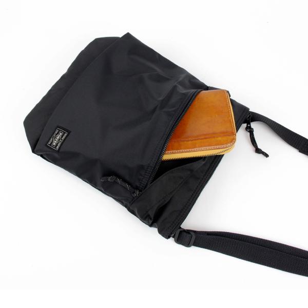 ポーター フォース ショルダーバッグ 855-05901 PORTER FORCE バッグ メンズ ブランド ラウンド ミニショルダー b5 斜めがけ 日本製 使いやすい 撥水
