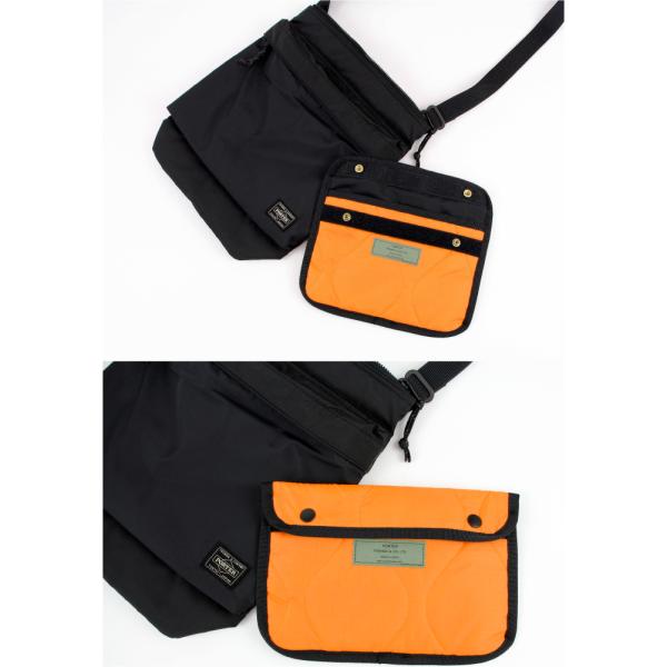 ポーター フォース ショルダーバッグ 855-05901 PORTER FORCE バッグ メンズ ブランド ラウンド ミニショルダー b5 斜めがけ 日本製 使いやすい 撥水