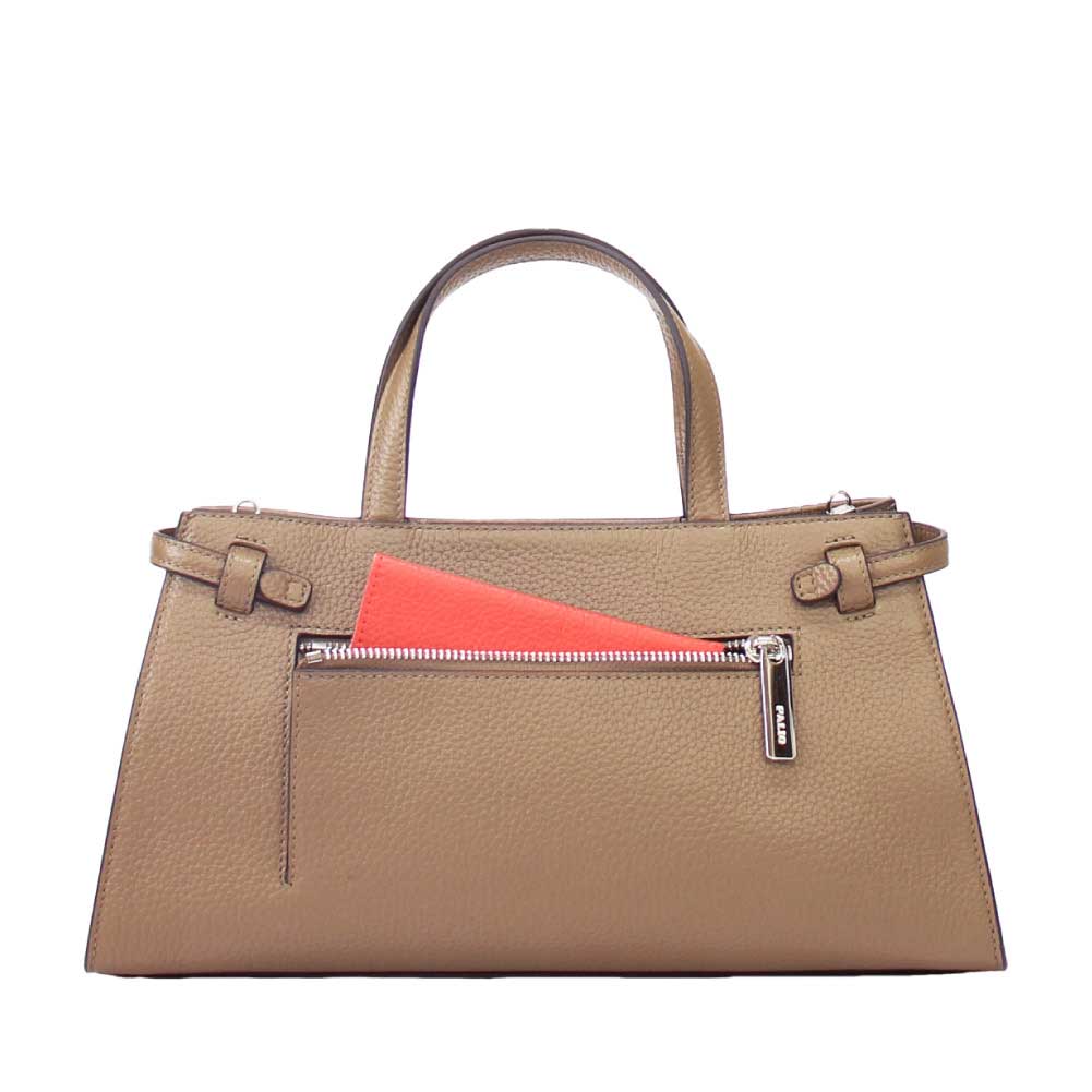 PALIO fortuna ショルダーバッグ ハンドバッグ ベルトモチーフ 2WAY 本革 935-pa-243 LWGゴールド認定