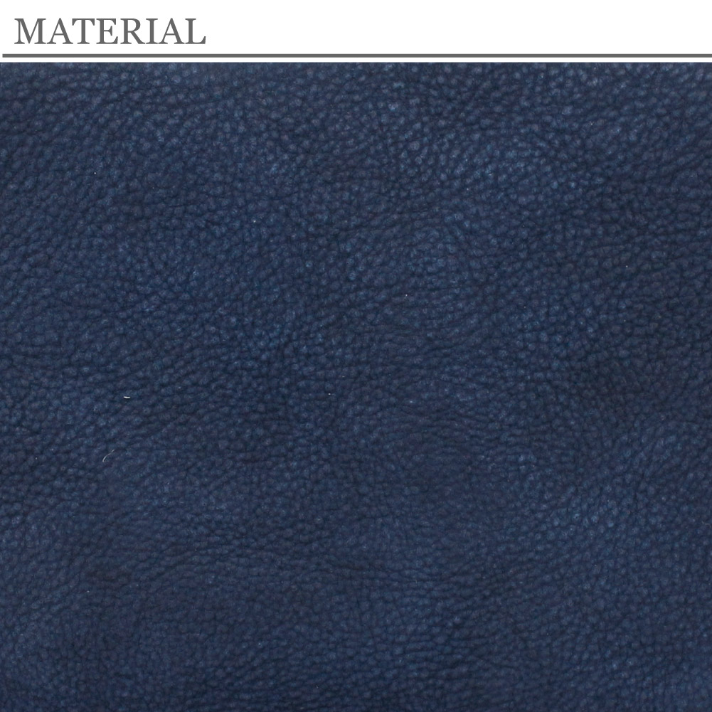 【ノベルティ プレゼント】BAGGY PORT バキーポート 折り財布 メンズ ヌバックレザー 二つ折り財布 財布 藍染めヌバックレザー ブランド ZYS491