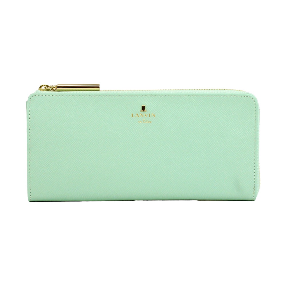 未使用 LANVIN en Bleu 長財布 リュクサンブール グリーン 緑 LANVIN en Bleu 最大51%☆9/4限定 ランバンオンブルー 長財布
