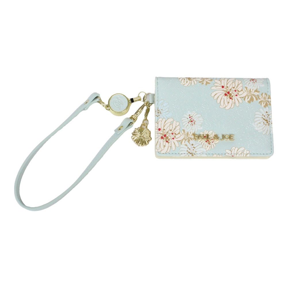 PAUL&JOE ポールアンドジョー パスケース リール付き pja-w974