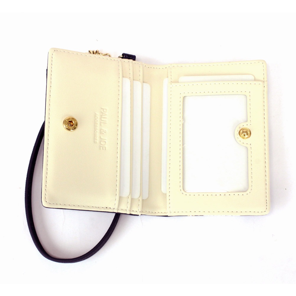 PAUL&JOE ポールアンドジョー パスケース リール付き pja-w974