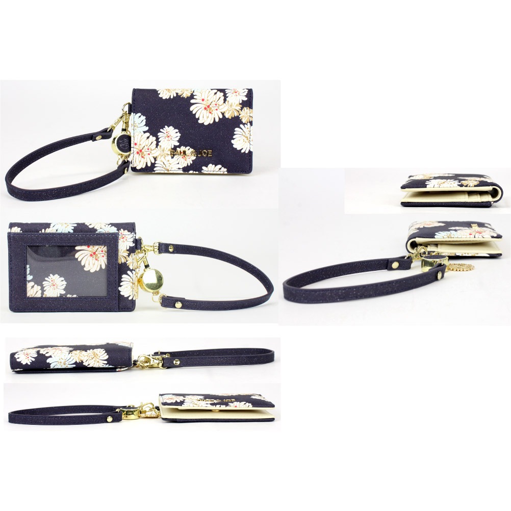 PAUL&JOE ポールアンドジョー パスケース リール付き pja-w974