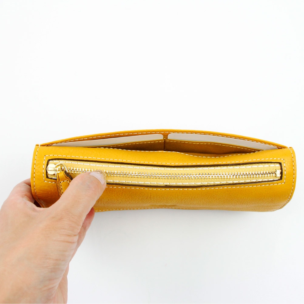 Dakota ダコタ 長財布 イデーア 小銭入れ付き長財布 0030181 レディース 財布 かぶせ 本革 レザー SDGs ゼオライト鞣し ギフト