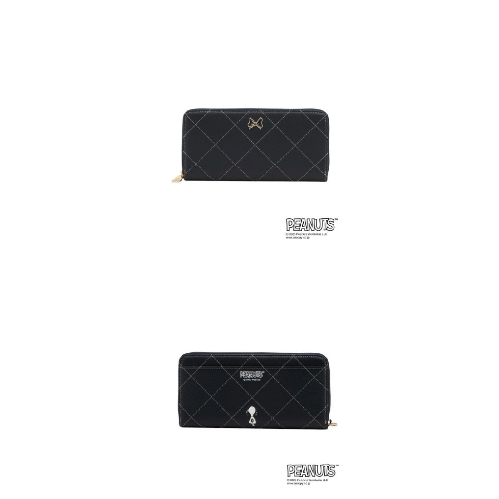 CLATHAS クレイサス 財布 スヌーピーコラボ スヌーピー長財布 スヌーピー コラボ ラウンドファスナー長財布 牛革 レディース 大容量 カードたくさん PEANUTS コレクション 190510
