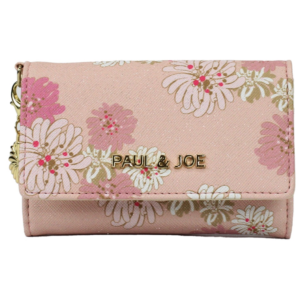 PAUL&JOE 名刺入れ カードケース ポールジョー レディース ブランド カード入れ 二つ折り 通勤 名刺ケース 定期入れ パスケース リニューアル版 pja-w973