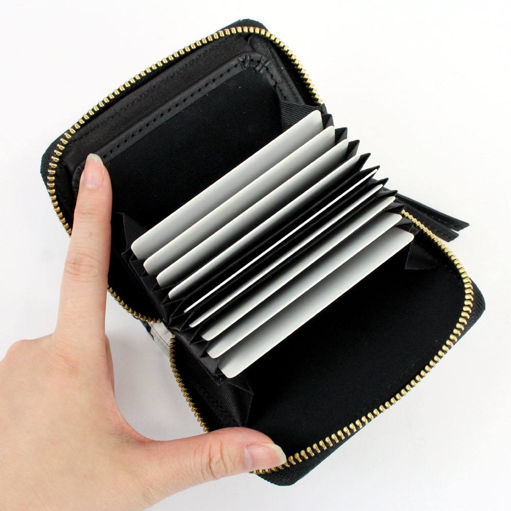 perche ペルケ 富永ボンド コラボ 折り財布 財布 レディース じゃばら ランド レザー 本革 牛革 おしゃれ 人と被らない 08-06-04050