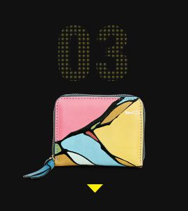 perche ペルケ 富永ボンド コラボ 折り財布 財布 レディース じゃばら ランド レザー 本革 牛革 おしゃれ 人と被らない 08-06-04050