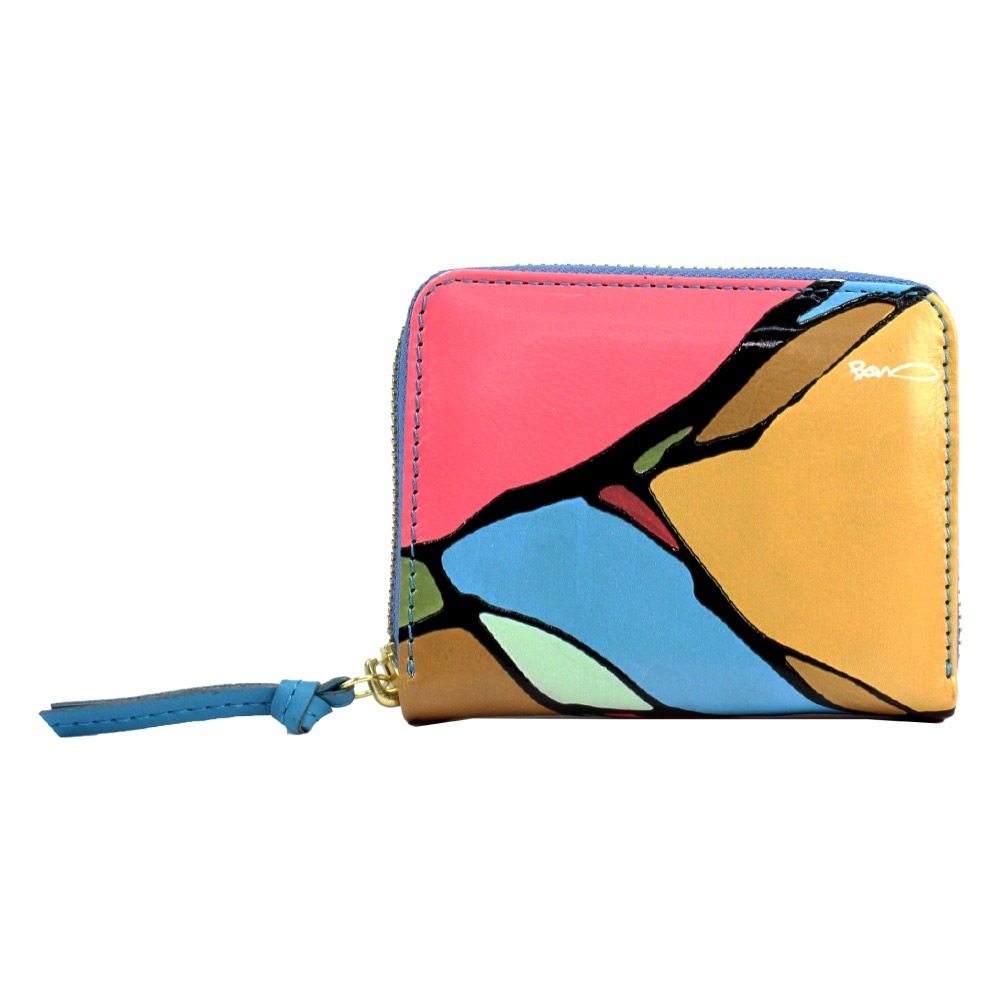 perche ペルケ 富永ボンド コラボ 折り財布 財布 レディース じゃばら ランド レザー 本革 牛革 おしゃれ 人と被らない 08-06-04050