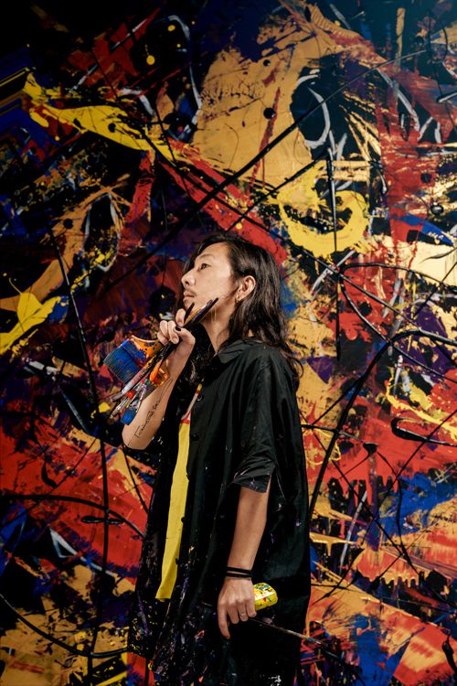 perche ペルケ 富永ボンド コラボ 折り財布 財布 レディース じゃばら ランド レザー 本革 牛革 おしゃれ 人と被らない 08-06-04050