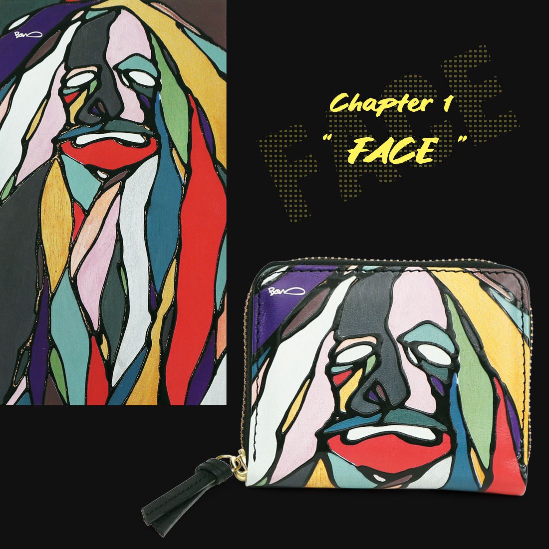 perche ペルケ 富永ボンド コラボ 折り財布 財布 レディース じゃばら ランド レザー 本革 牛革 おしゃれ 人と被らない 08-06-04050