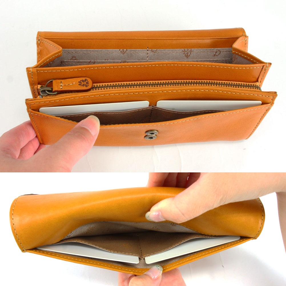 Dakota ダコタ マーゴット 0031602 フラップ 財布 レディース ブランド 本革 レザー イタリアンレザー 花 牛革 革 被せ長財布