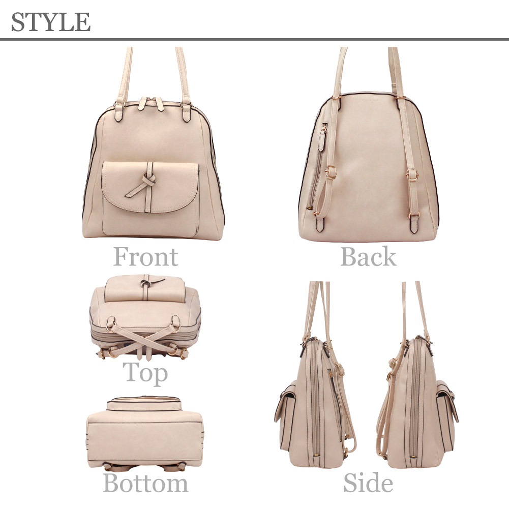 新作 Artisane josse アルチザンヌ・ジョゼ リポッケ ショルダーバッグ リュック レディース 2way リュックサック 軽量 フェイクレザー 斜め掛け 肩掛け ブランド  AJ-5JS201