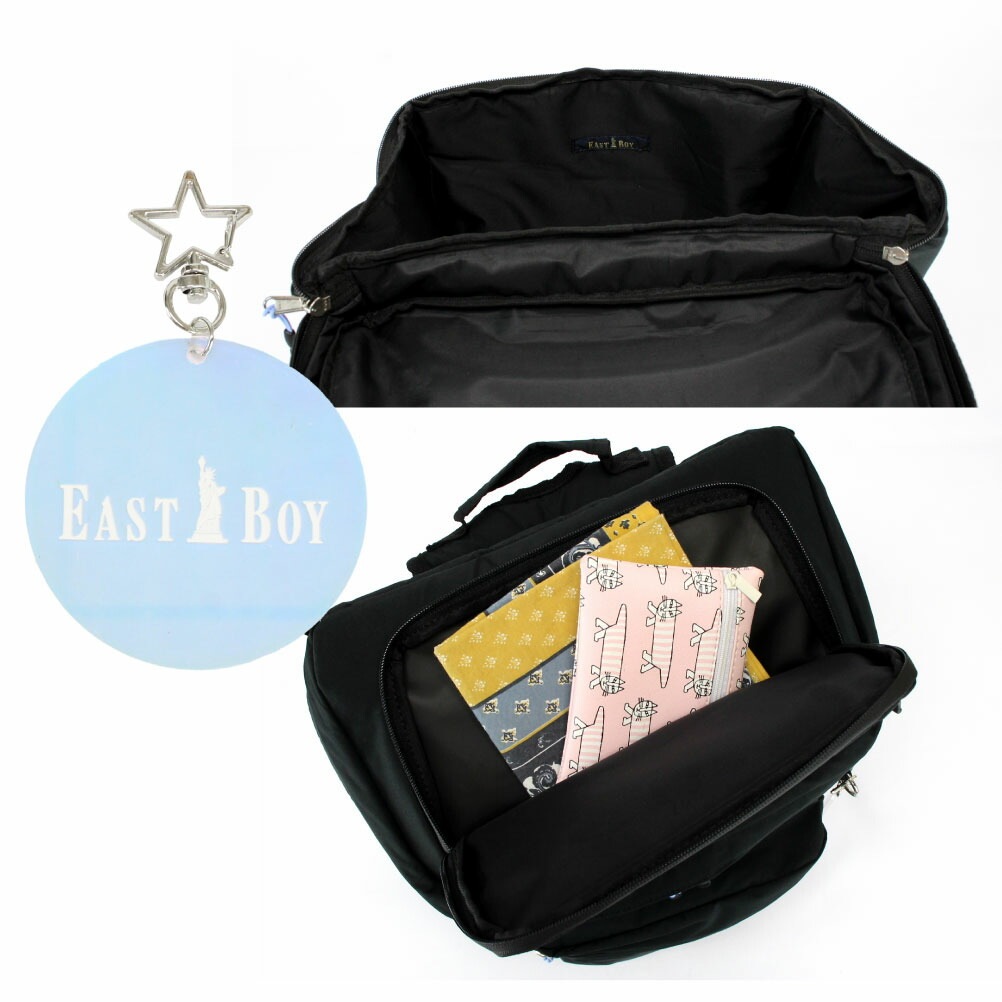 EASTBOY イーストボーイ スクバ スクールバッグ リュック リュックサック スクール バッグ スクバ 撥水 軽量 A4 JK 制服 スクールバック 女子高生 通学 中学生 高校生 中学 かわいい eba90