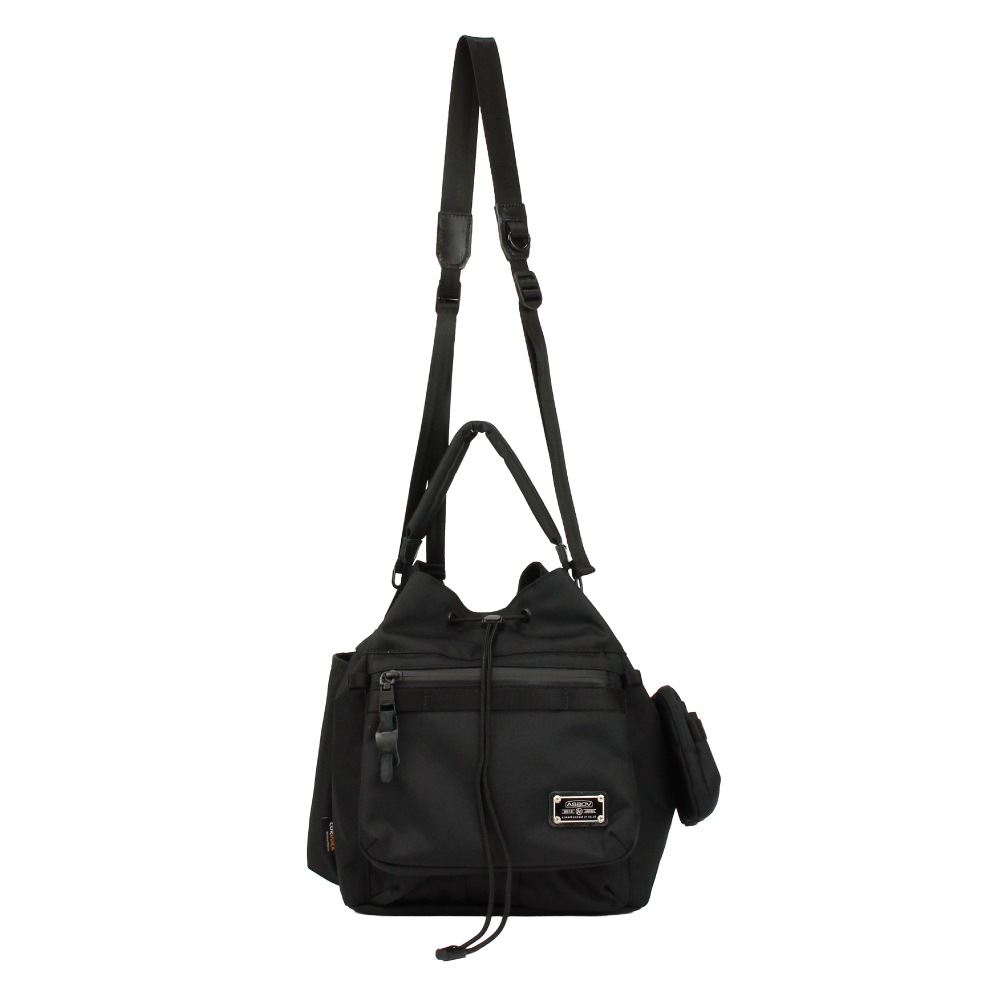 AS2OV アッソブ ショルダーバッグ 巾着ショルダー 斜め掛け メンズ レディース ナイロン コーデュラドビー CORDURA DOBBY 305D 061423