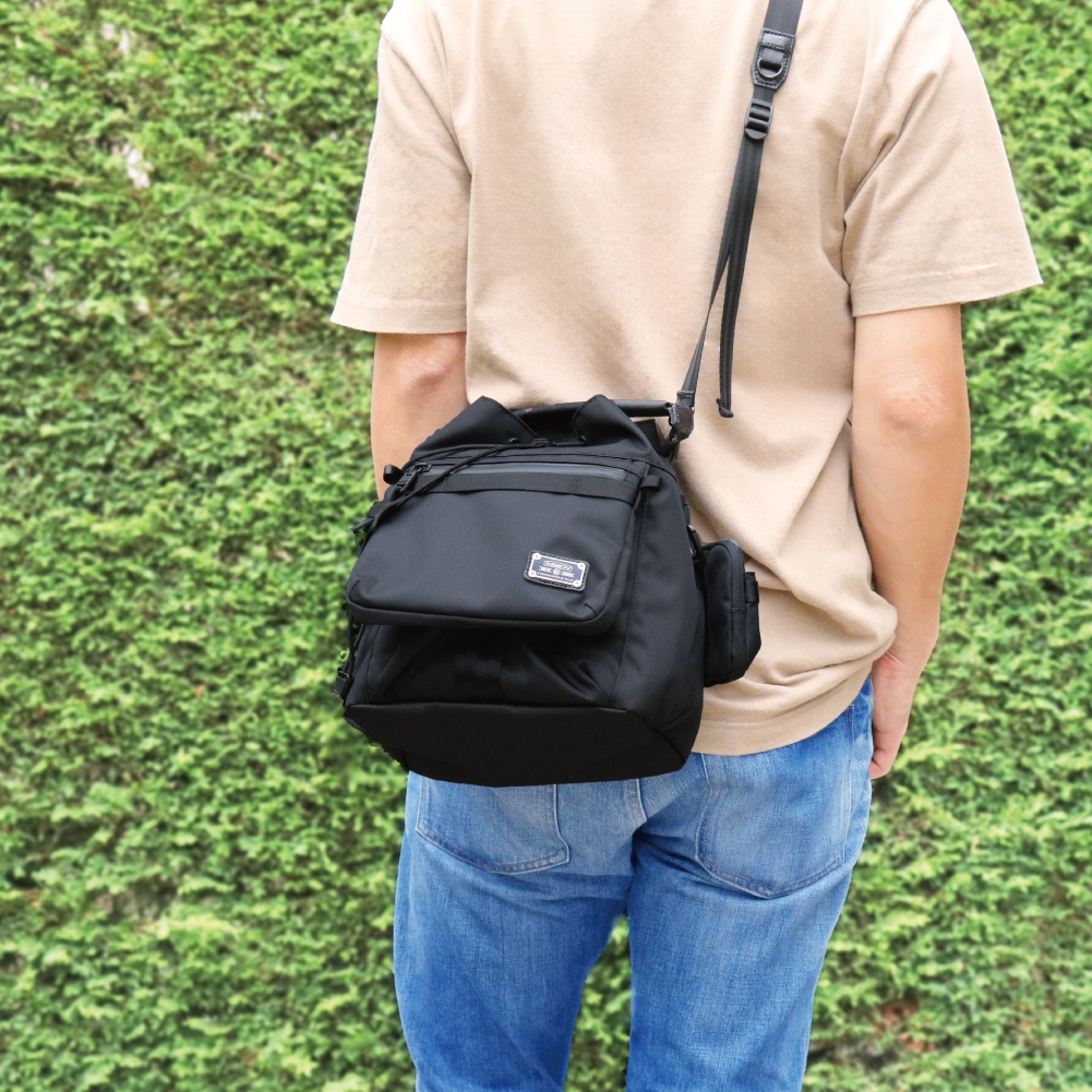 AS2OV アッソブ ショルダーバッグ 巾着ショルダー 斜め掛け メンズ