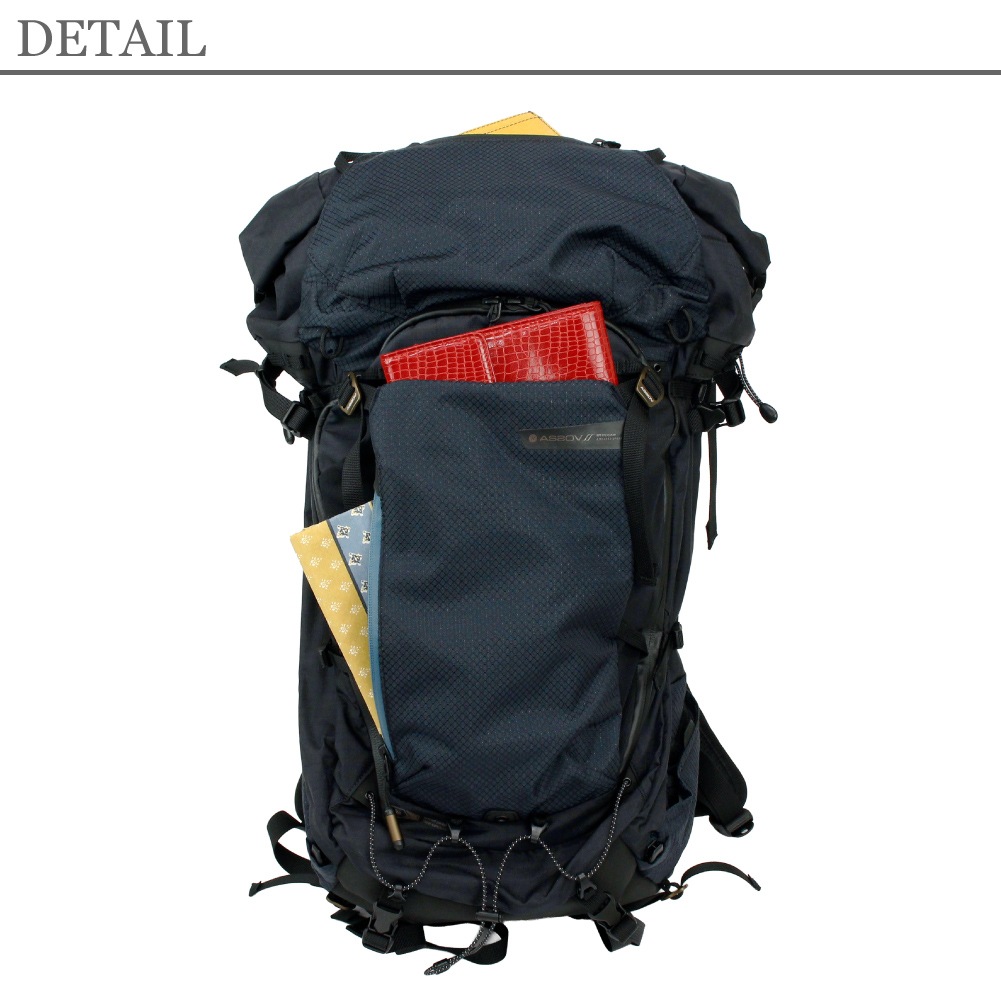 AS2OV アッソブ バックパック 30L アウトドア メンズ 登山 キャンプ