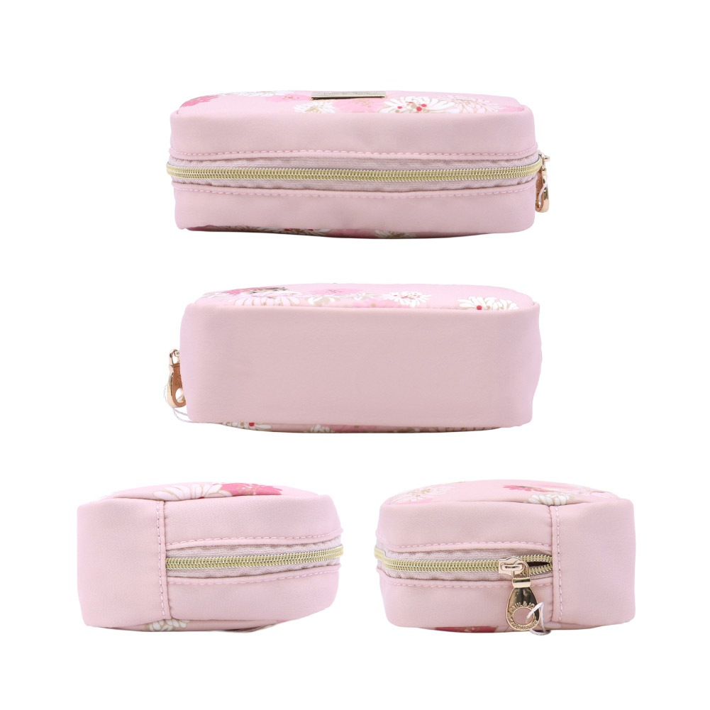 新作予約 PAUL&JOE ACCESSOIRES ポール&ジョー 化粧ポーチ メイクポーチ 小さめ レディース クリザンテーム＆ヌネットプリント ポルジョ クリザンテーム ヌネット ポーチ コンパクト コスメ収納 ブランド pja-p1352 正規販売店【2月24日入荷予定】