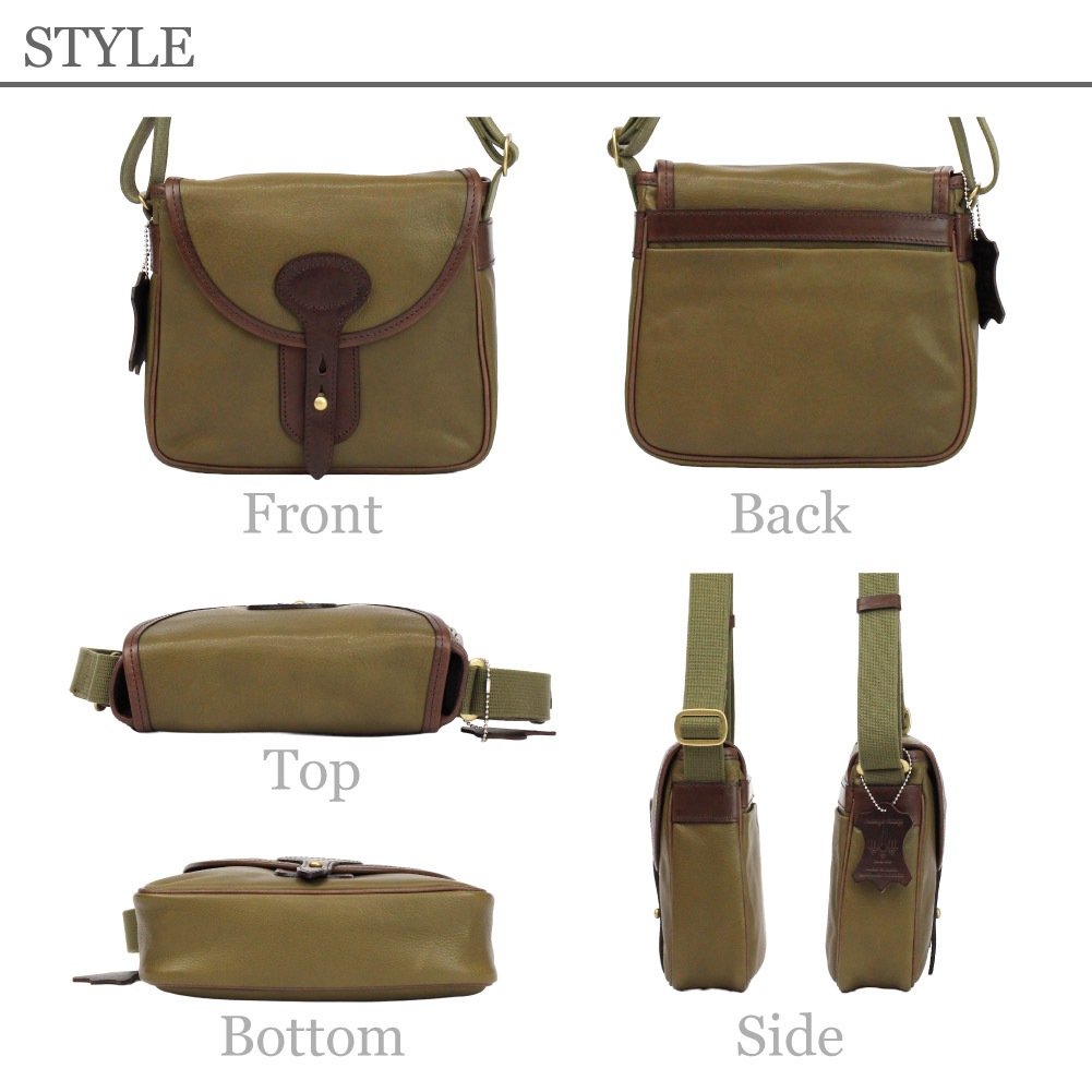 Passenger Message パッセンジャーメッセージ ショルダーバッグ メンズ 小さめ 革 レザー 斜め掛け 本革 姫路レザー トラッドミニ 959-pm-5kf101