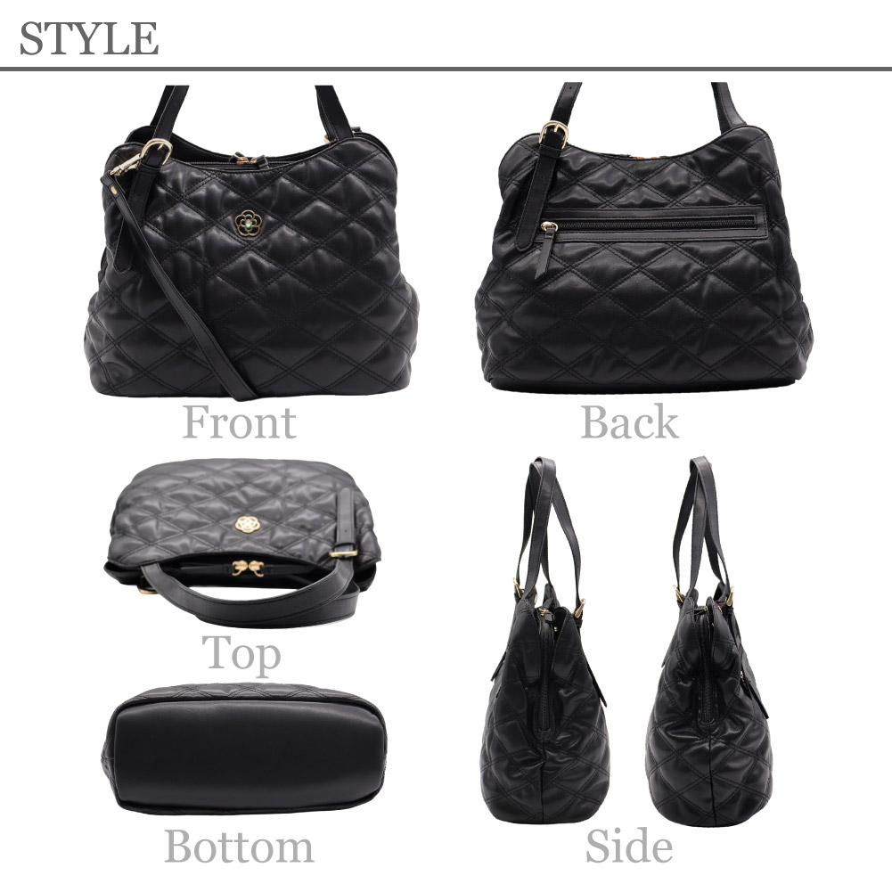 新作 クレイサス CLATHAS ハンドバッグ レディース 可愛い ショルダーバッグ 2way ショルダー キルティング 肩掛け 斜め掛け 軽量 ブラック 黒 ブランド 大人 上品 a4 ルトレ 0190350